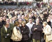 Homenaje A Joseba Pagazaurtundua En Andoain En El Primer Aniversario De