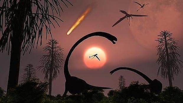 El Meteorito Que Mat A Los Dinosaurios Provoc Una Noche De Dos A Os