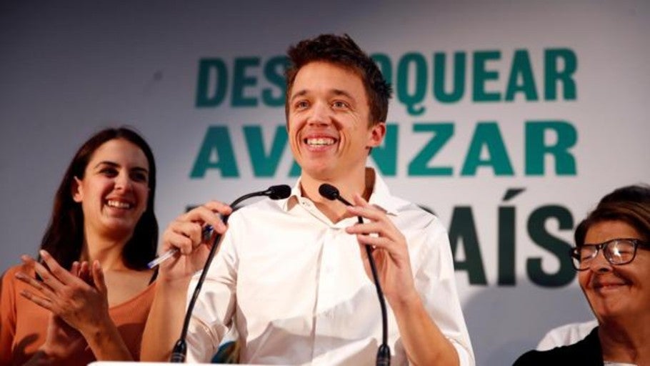 Íñigo Errejón se muestra orgulloso de los moderados resultados de