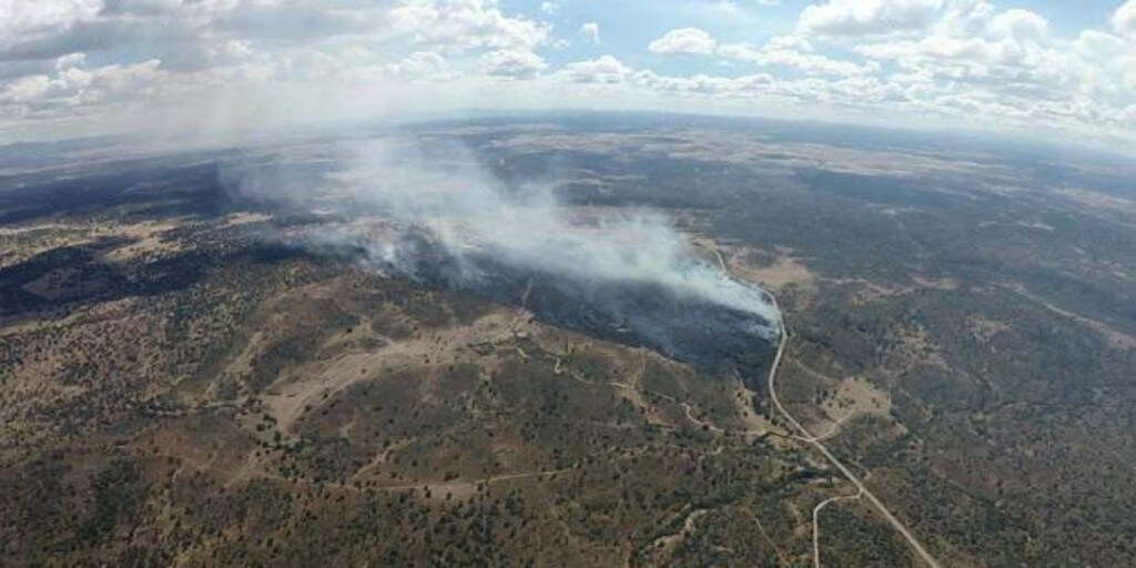 Extinguido El Incendio De San Felices De Gallegos Salamanca Tras