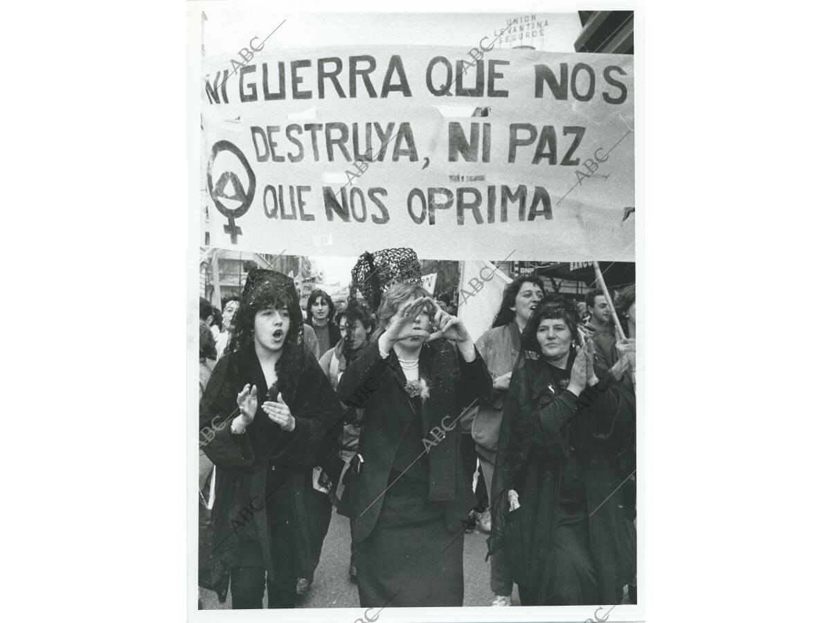 Manifestaci N Anti Otan En Madrid Archivo Abc