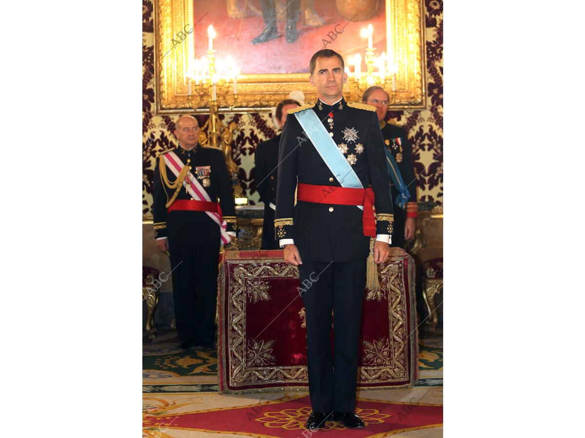 Entrega De Cartas Credenciales A S M El Rey Felipe Vi Archivo Abc