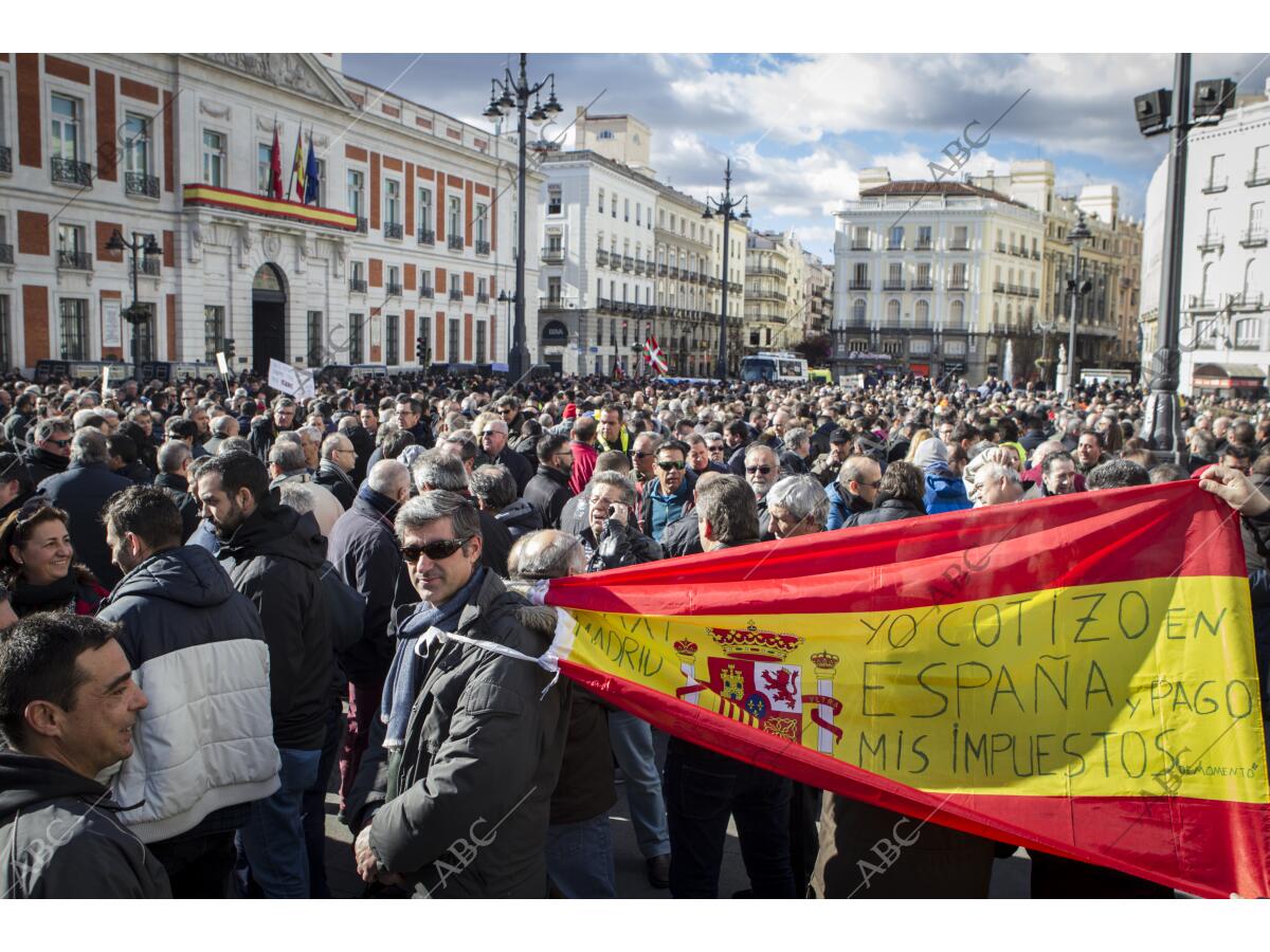 Huelga De Taxis En Madrid Archivo ABC