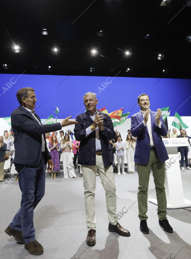 El Candidato Del PP A La Alcaldia De Sevilla Jose Luis Sanz Participa