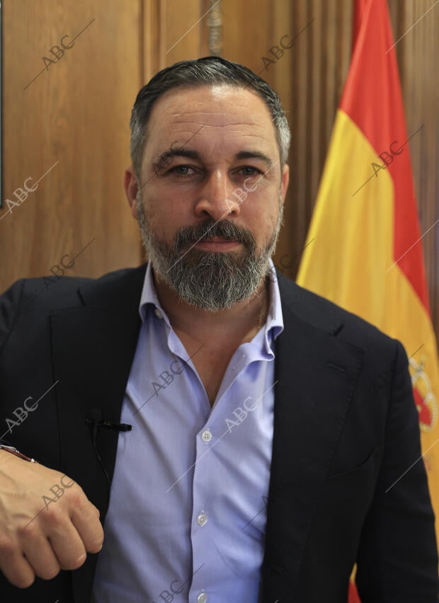 Entrevista con el líder de Vox Santiago Abascal Archivo ABC