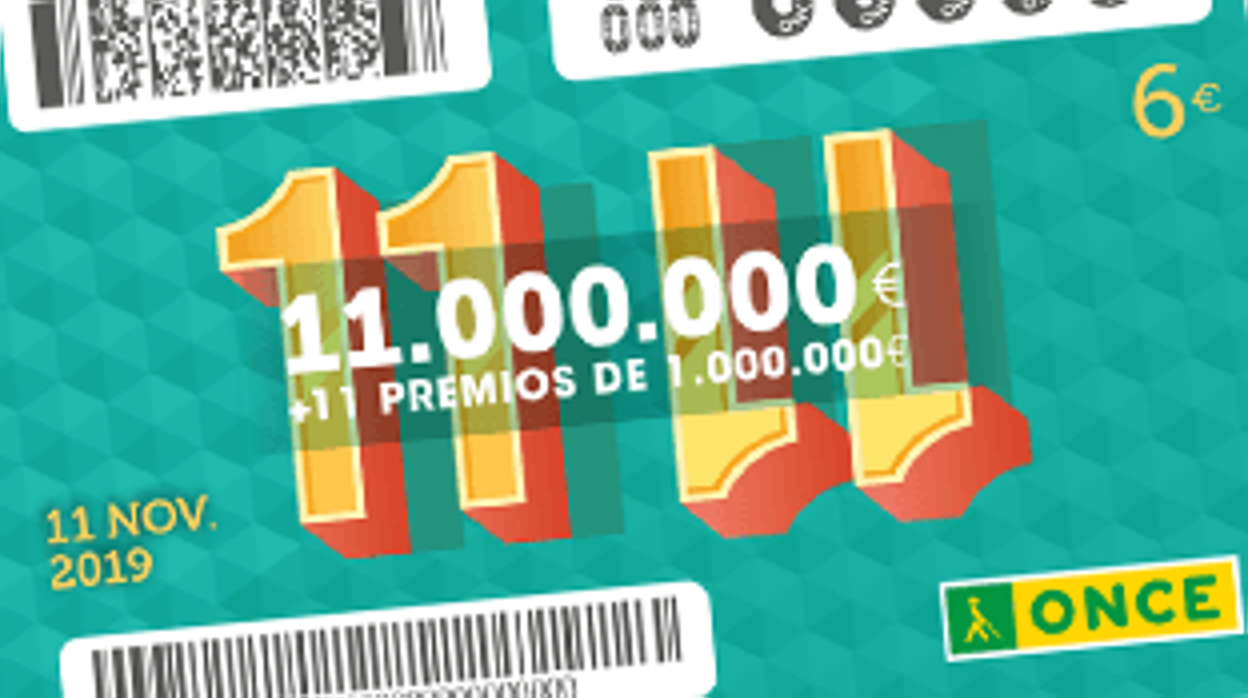 Comprobar número premiado del sorteo 11 11 de la ONCE 2019