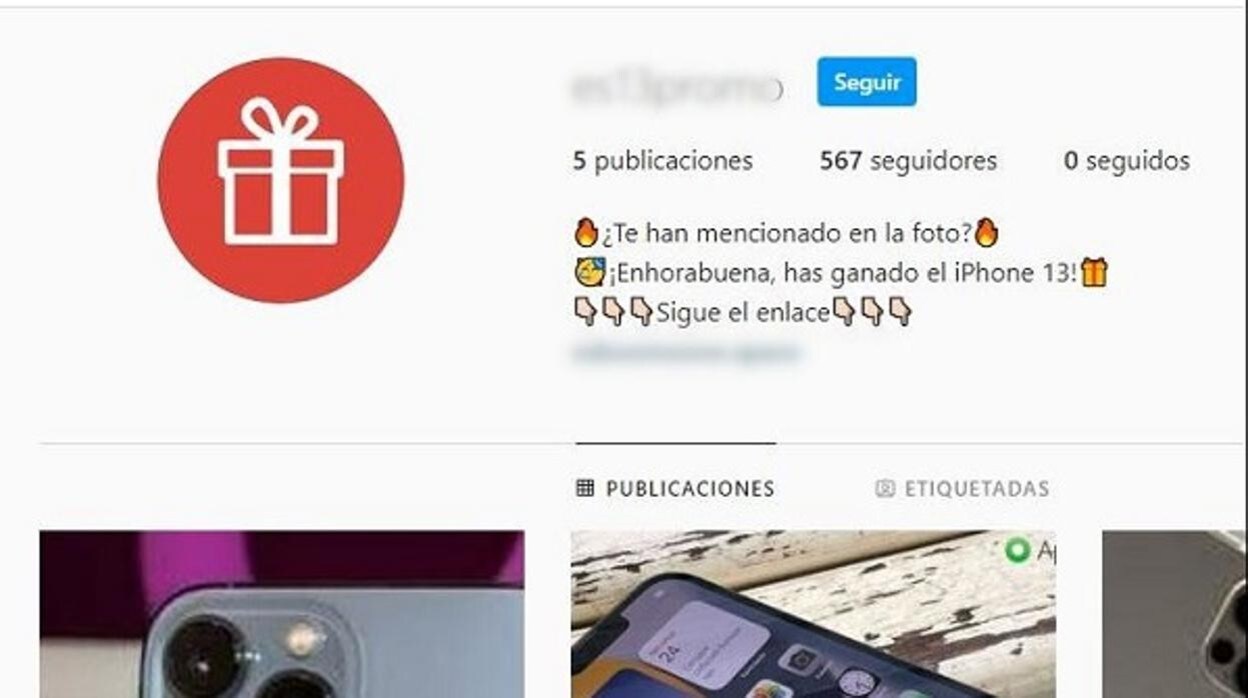 Si Te Dicen Por Instagram Que Te Ha Tocado Un IPhone 13 No Te Lo Creas