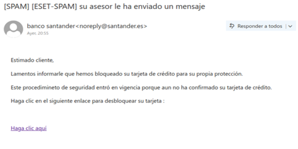 Si Eres Cliente Del Santander O Del Bbva Ten Cuidado Con Este Correo