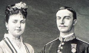 Alfonso XII contrae matrimonio con María de las Mercedes