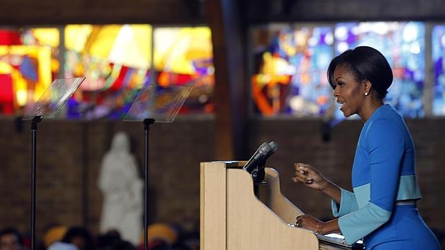 Michelle Obama lleva el «Yes we can» a Sudáfrica Michelle Obama lleva el «Yes we can» a Sudáfrica