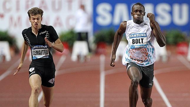 Bolt logra en Mónaco su mejor marca del año