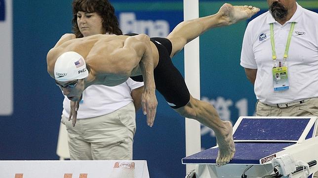 Phelps, plata en 200 metros