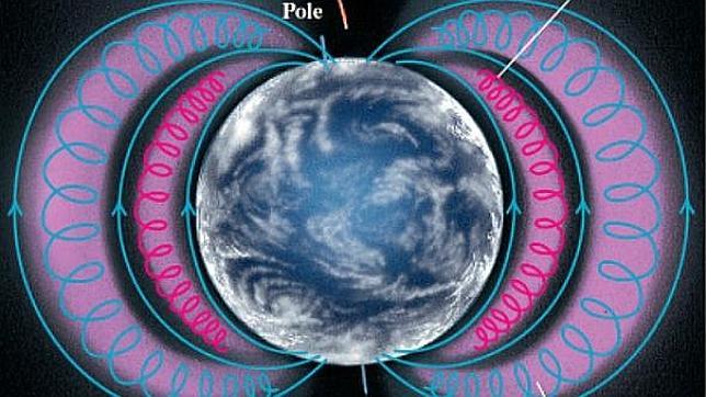 Descubren un anillo de antimateria alrededor de la Tierra