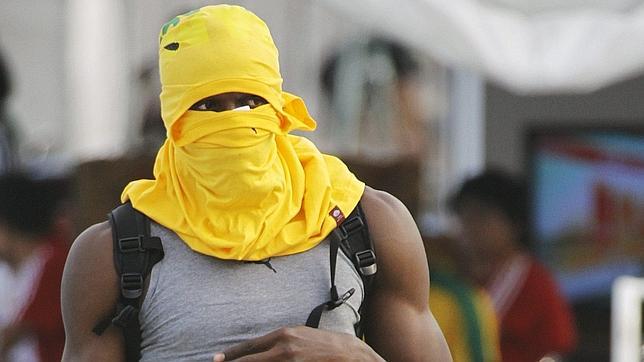 Bolt esconde su frustración