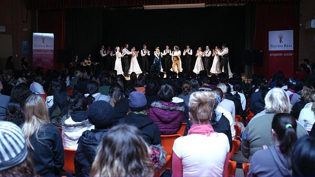 Lección de flamenco en la cárcel
