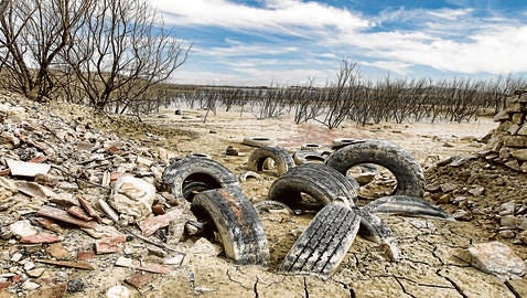Los embalses del Segura bajan del 40% por primera vez en tres años