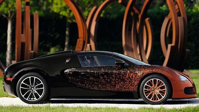 Un Bugatti por lienzo