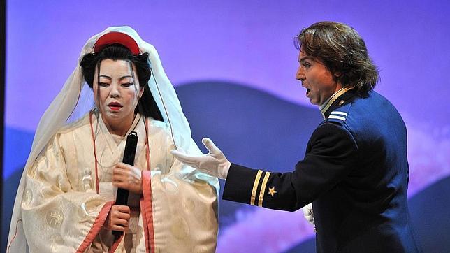 Uno de los momentos de «Madama Butterfly» en el Gran Teatre del Liceu