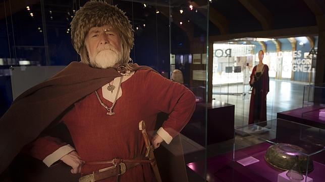 Una de las salas del Museo Haithabu