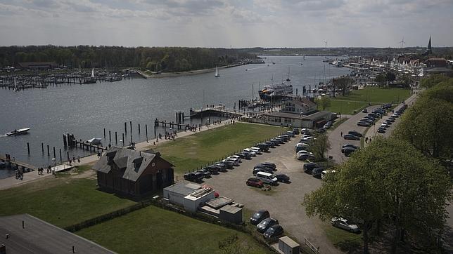 Puerto de Travemünde, salida al mar Báltico de Lübeck