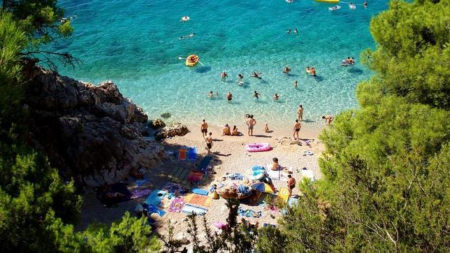 Una de las calas de Hvar