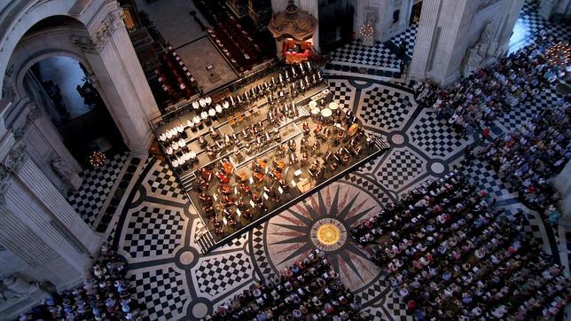 Interior de la Catedral de San Pablo