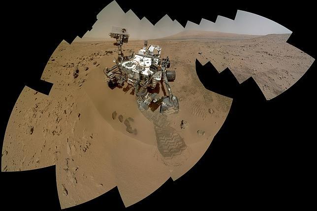 El Curiosity halla agua abundante en la superficie de Marte