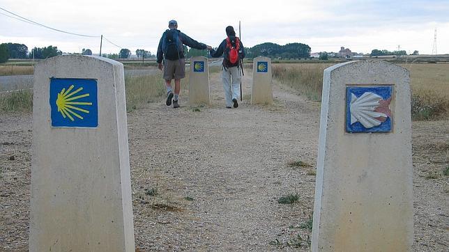 El Camino de Santiago a su paso por Frómista (Palencia)