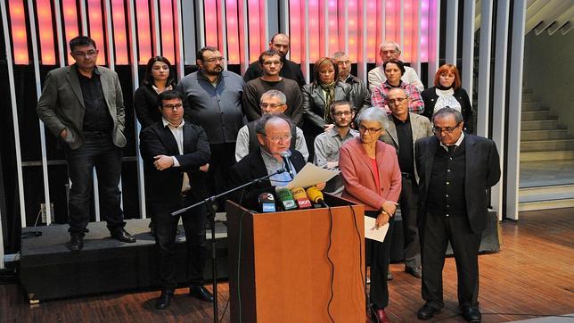 Imagen del acto celebrado este martes en la sede de ACPV