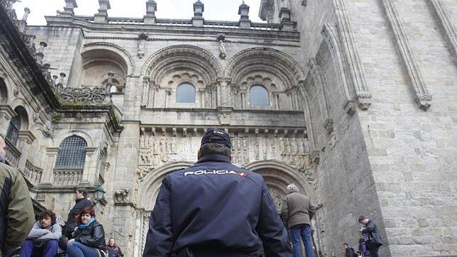 La Catedral de Santiago, situada en la plaza del Obradoiro