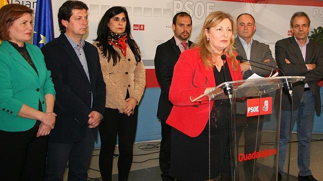 Pérez León durante la rueda de prensa