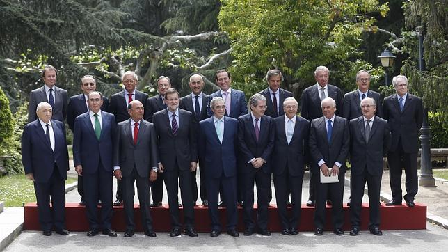 ¿Quién es quién en la imagen de los empresarios con Rajoy?