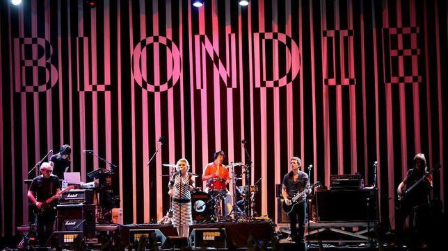Blondie, durante una actuación en Barcelona en 2008