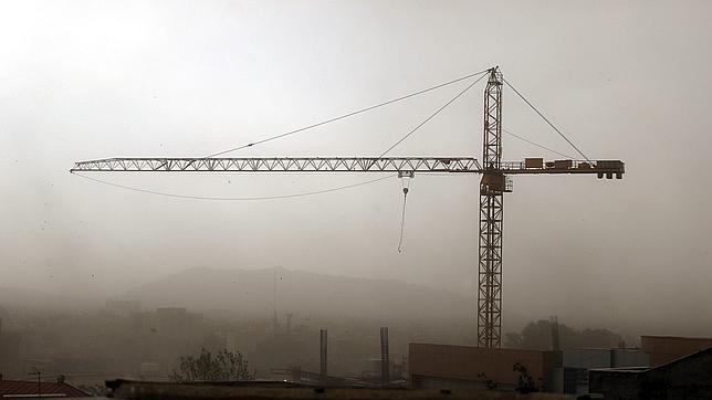 Una tormenta de arena y polvo, la semana pasada en Teherán (Irán), que dejó 5 muertos y 40 heridos