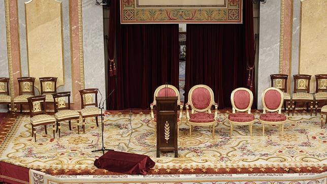 Todo listo en el Congreso de los Diputados