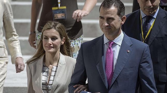 Doña Letizia y Don Felipe