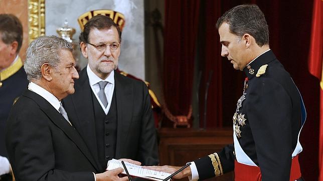 El Rey Felipe VI ha prestado hoy juramento ante las Cortes Generales 