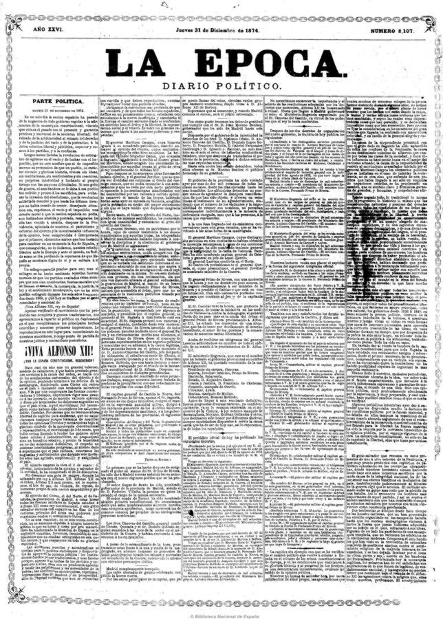 Las portadas que anunciaron a los Reyes de España desde 1788