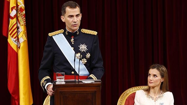 Felipe VI pronuncia su discurso en el Congreso de los Diputados 