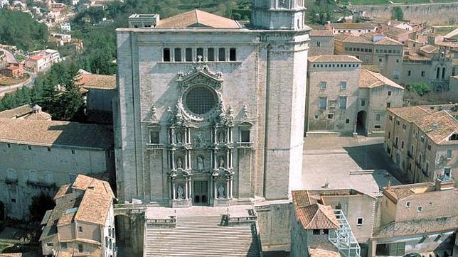 La catedral de Gerona es una mezcla de varios estilos