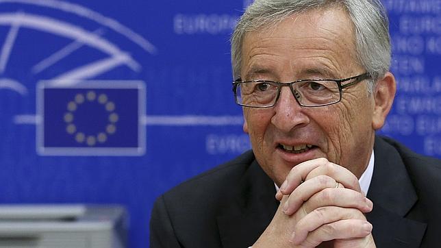 Jean-Claude Juncker, durante una rueda de prensa en Bruselas