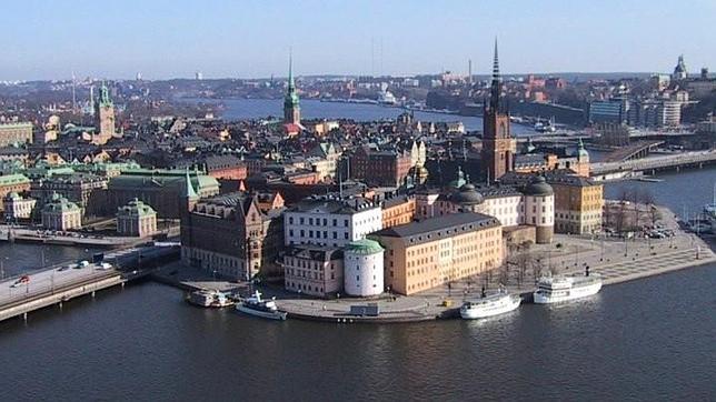 Riddarholmen, literalmente «el islote de los caballeros» 