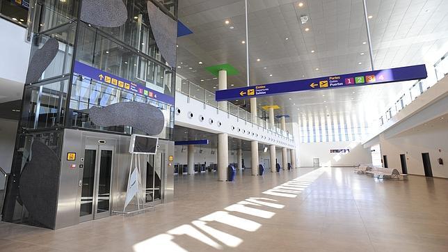 Imagen de la terminal del aeropuerto de Castellón