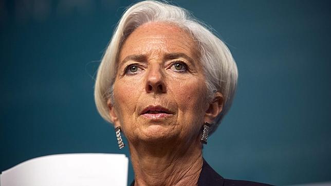 La directora gerente del FMI, Christine Lagarde