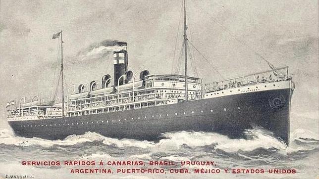 El flamante Valbanera de la naviera Pinillos