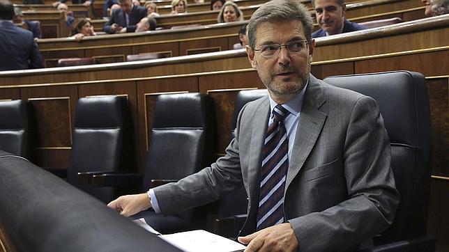 Rafael Catalá, ministro de Justicia