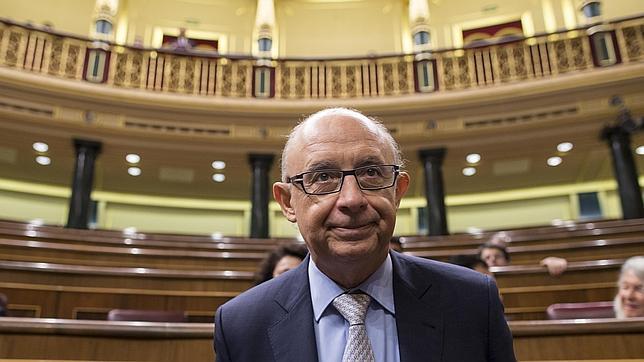Cristóbal Montoro, ministro de Hacienda y Administraciones Públicas