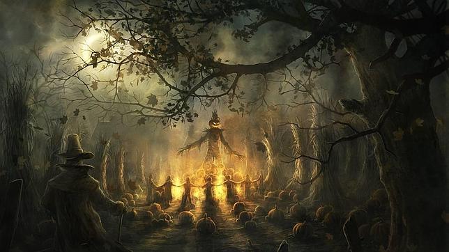 Halloween es la unión de las palabras «All hallow’s eve», que significa «víspera de Todos los Santos»