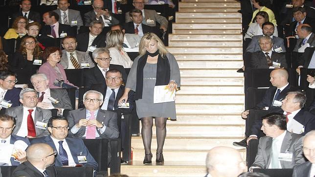 Imagen de Castedo tomada este lunes en el congreso de la Empresa Familiar