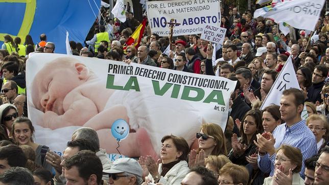 Manifestacion «Cada Vida Importa» en contra del aborto